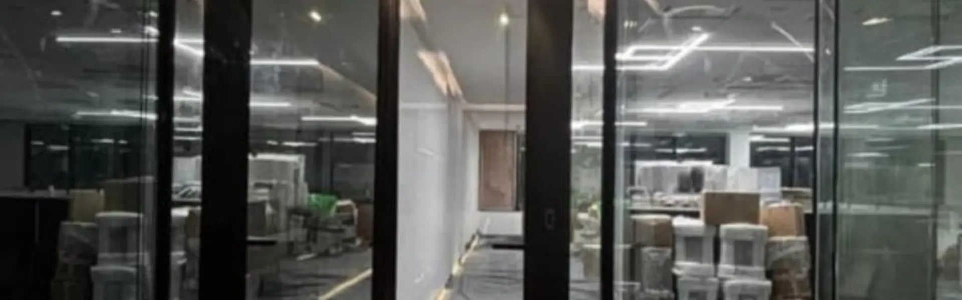 Premium Glass Partition System